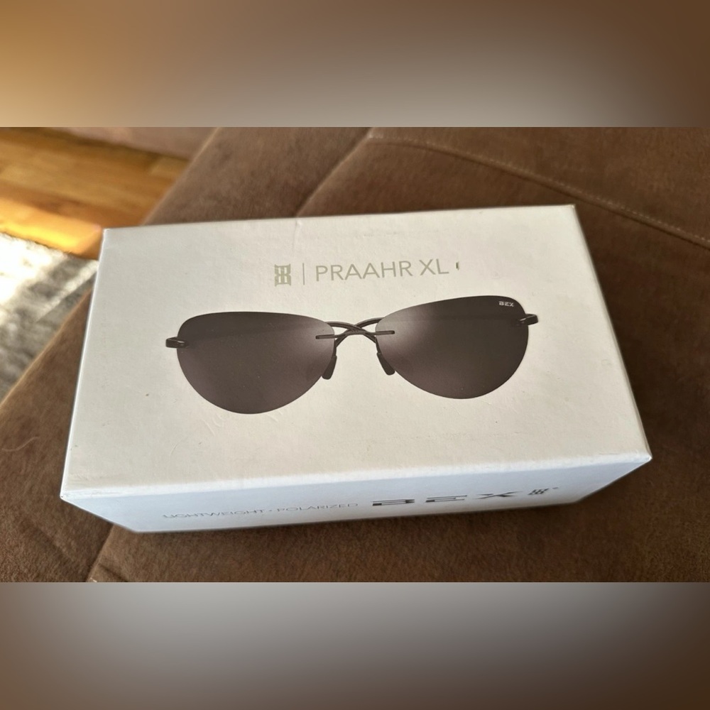 NEW Bex Prahaar Men’s Sunglasses XL Polarized